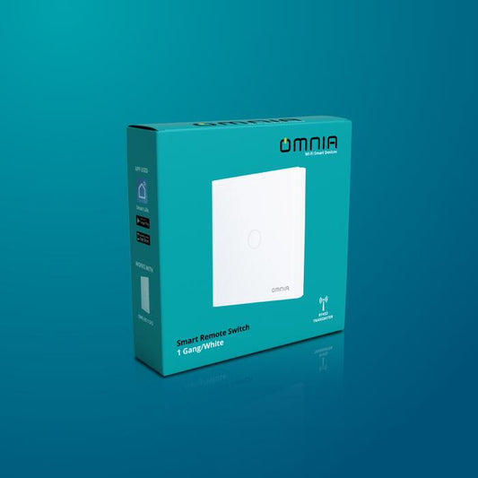 Apagador (Auxiliar) Omnia Inalámbrico RF - 1 Vía