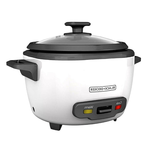 Black + Decker olla arrocera 20 tz cocidas blanca RC5200
