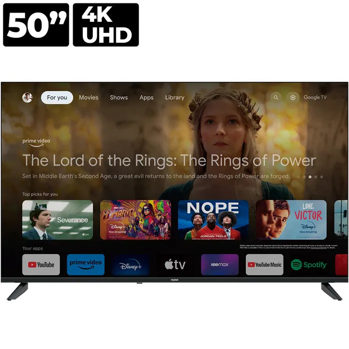 Pantalla Smart UHD 4K Telstar 50 pulgadas GGTV+ TTK050495KK