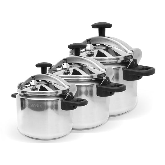 Ollas a Presión Monix acero inoxidable