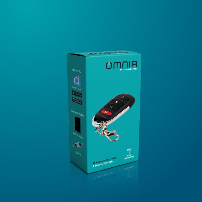 Control Remoto Omnia  Llavero RF