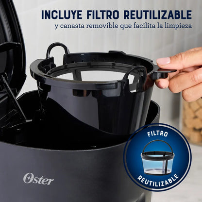 Cafetera oster 12 Tazas BVSTDCS121B