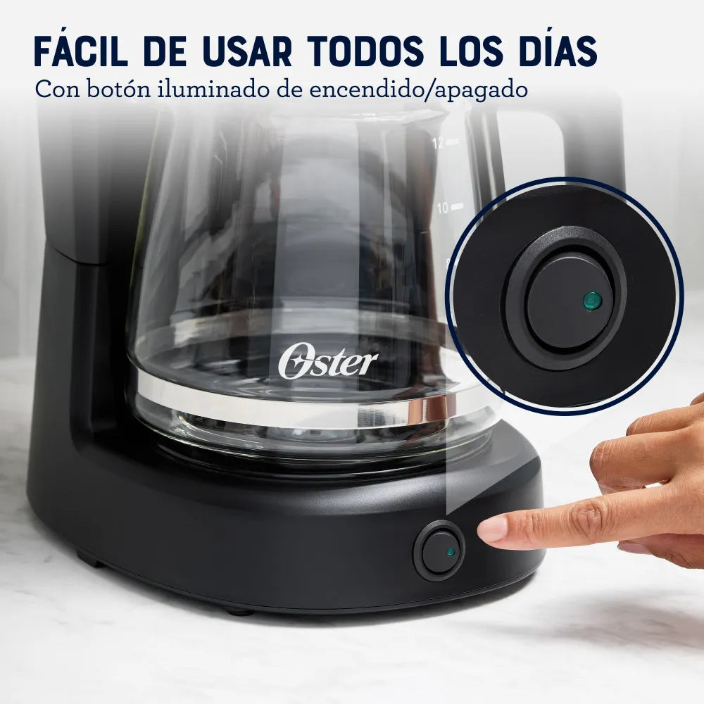 Cafetera oster 12 Tazas BVSTDCS121B