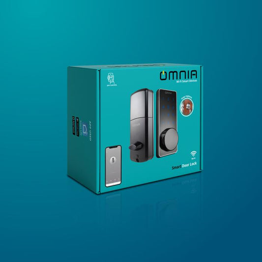 Cerradura  Inteligente Omnia  WiFi Tipo Cerrojo