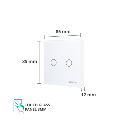 Apagador (Auxiliar) Omnia Inalámbrico RF - 2 Vías