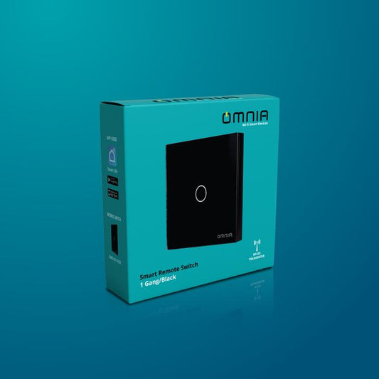 Apagador (Auxiliar) Omnia Inalámbrico RF - 1 Vía