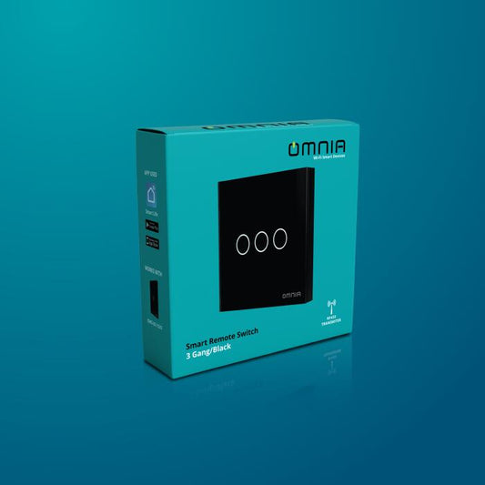 Apagador Auxiliar Omnia Inalámbrico RF - 3 Vías