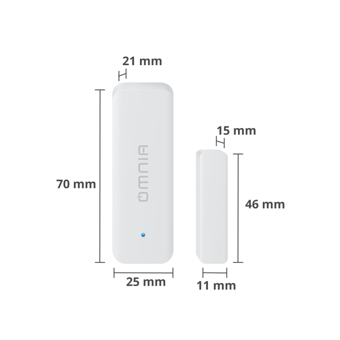 Sensor de Puerta/Ventana Omnia Inteligente WiFi
