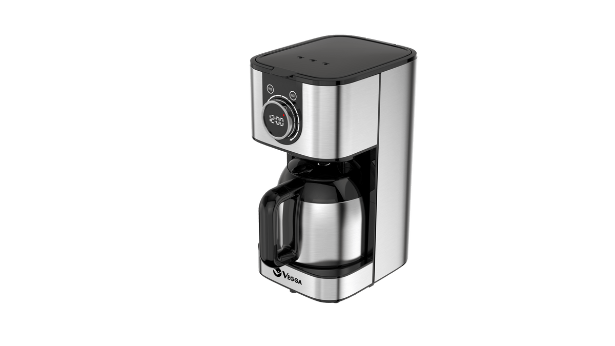 Coffee Maker 12 tazas Vegga acero