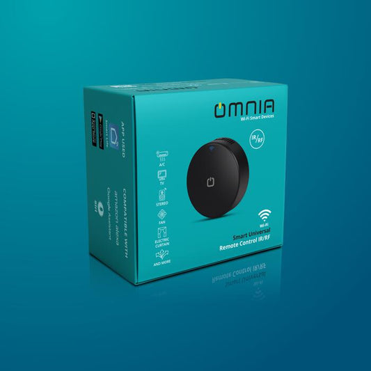 Control Remoto Universal Omnia IR/RF Inteligente WiFi.