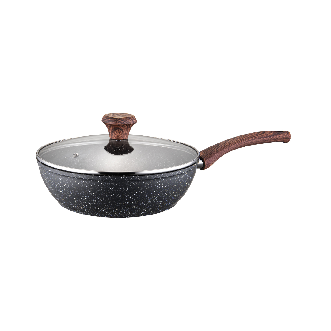Sartén de mármol con tapa 3,27L/26CM Vegga