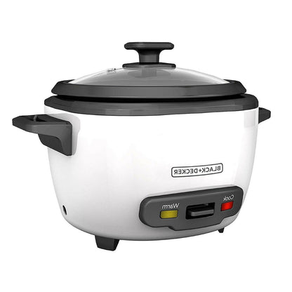 Black + Decker olla arrocera 20 tz cocidas blanca RC5200