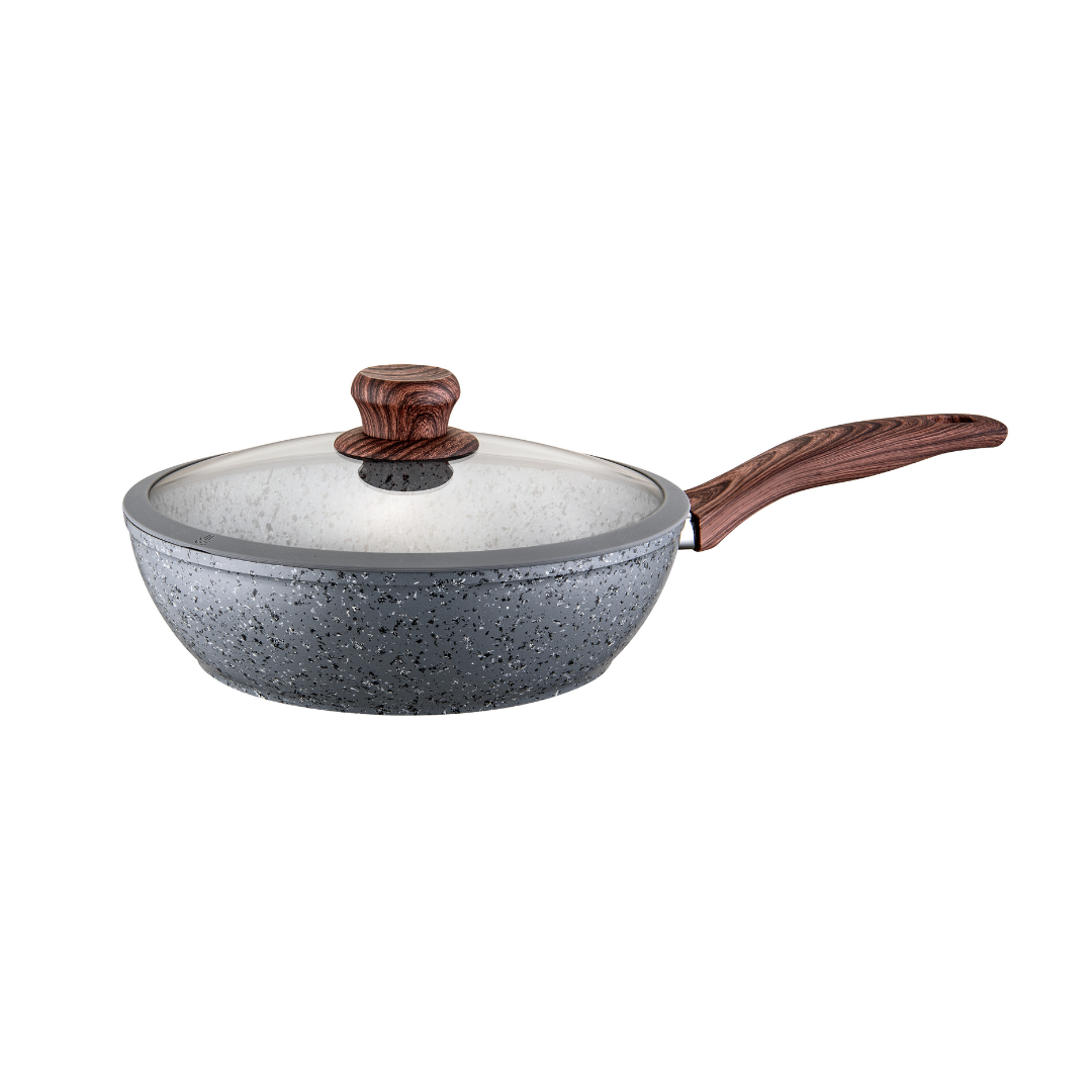 Sartén de granito con tapa 3,27L/26CM Vegga