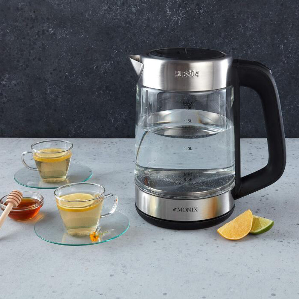Hervidor Monix  eléctrico Vidrio -1,8L