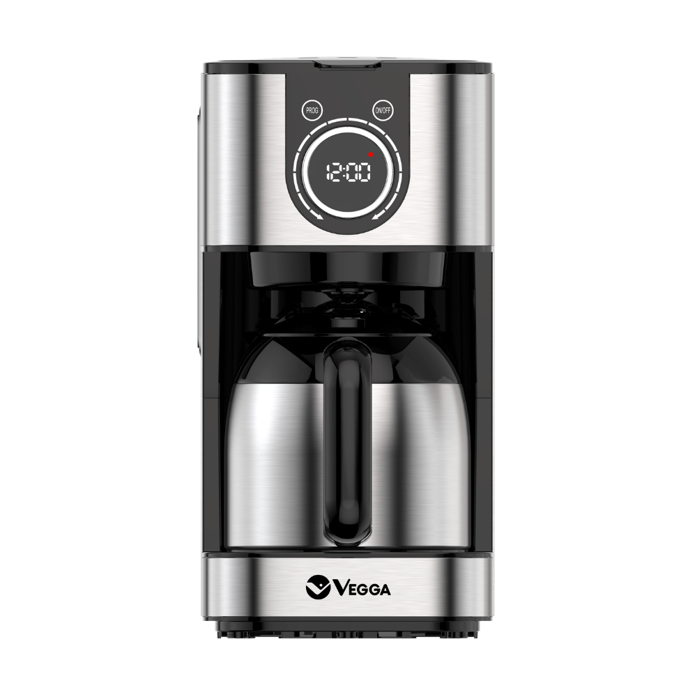 Coffee Maker 12 tazas Vegga acero