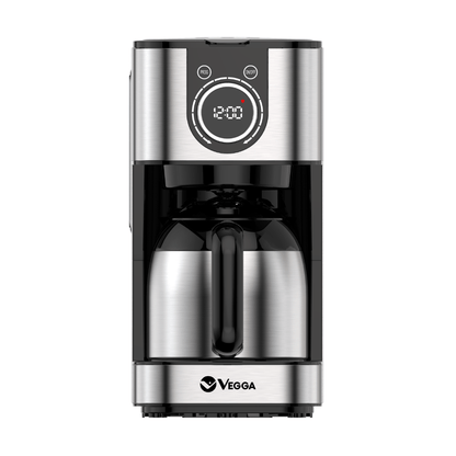 Coffee Maker 12 tazas Vegga acero