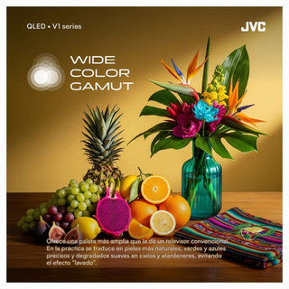 JVC televisor 43" Qled Google TV 2K - LT-43KM4584