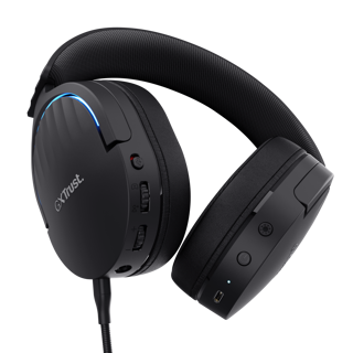 Trust audifonos inalambricos gamer color negro - 24901