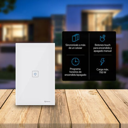 Apagador Wi-Fi touch Steren