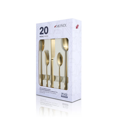 Set de Cubiertos Monix Acero Inoxidable - 20 pzs
