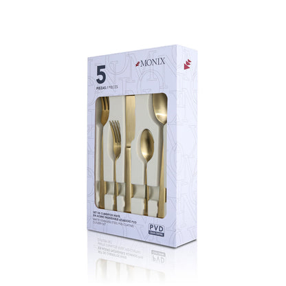 Set de Cubiertos Monix Acero Inoxidable- 5 pzs