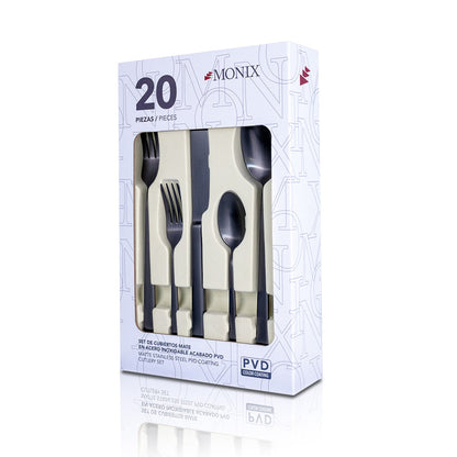 Set de Cubiertos Monix Acero Inoxidable - 20 pzs