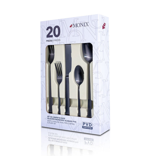 Set de Cubiertos Monix Acero Inoxidable - 20 pzs