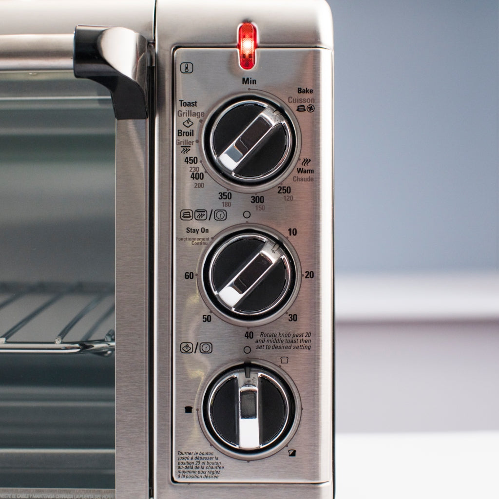 Horno de Convección 8 Rebanadas,BLACK & DECKER TO3260XSBD