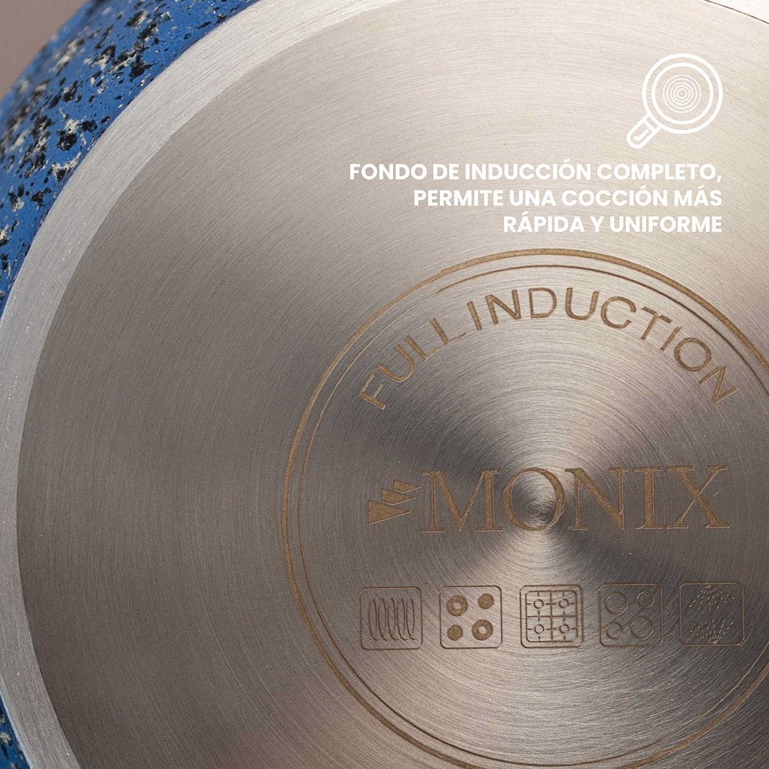 Juego de Ollas Monix Granito - 6 Pzs