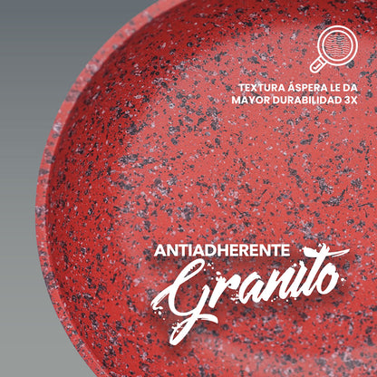 Juego de Ollas Monix Granito - 6 Pzs