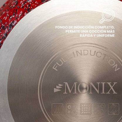 Juego de Ollas Monix   Granito - 7Pzs