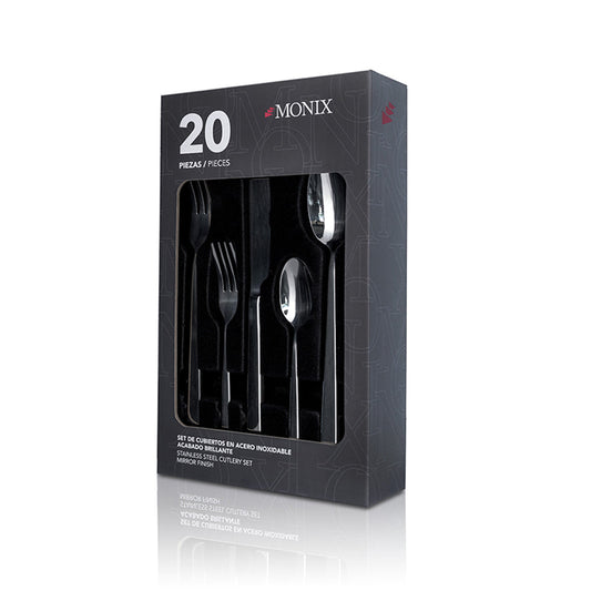 Set de Cubiertos Monix Acero Inoxidable - 20 pzs